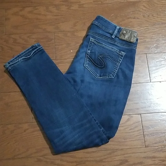 ✔Silver Jeans Slim Leg sz32x29 (sz14) - Picture 3 of 9